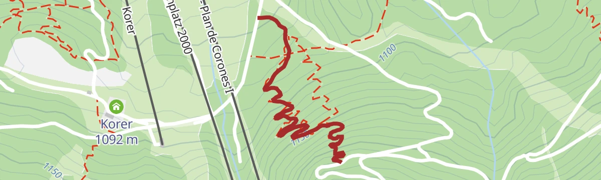 Route map: Alex Trail
